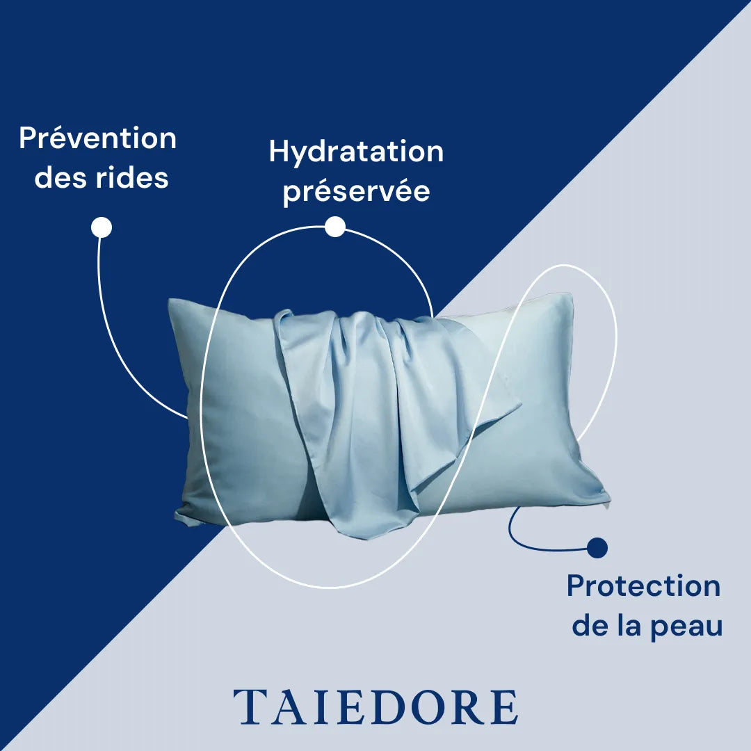 TAIE D’OREILLER PURE SOIE